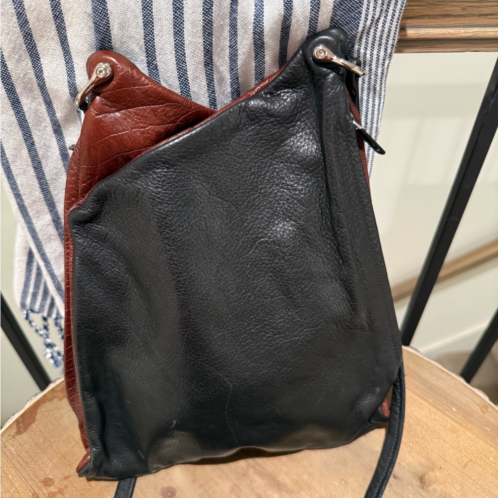 Tom Thomas Artisan Leather-Harley Quinn Dual Sided Purse Crossbody
